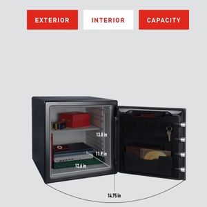 Sentrysafe waterproof/fire resistance.